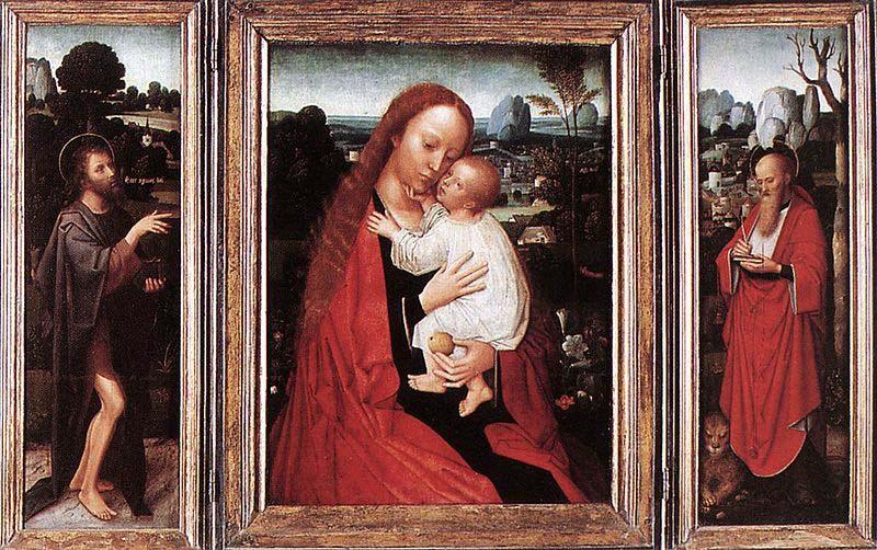 Adriaen Isenbrant Triptych Spain oil painting art